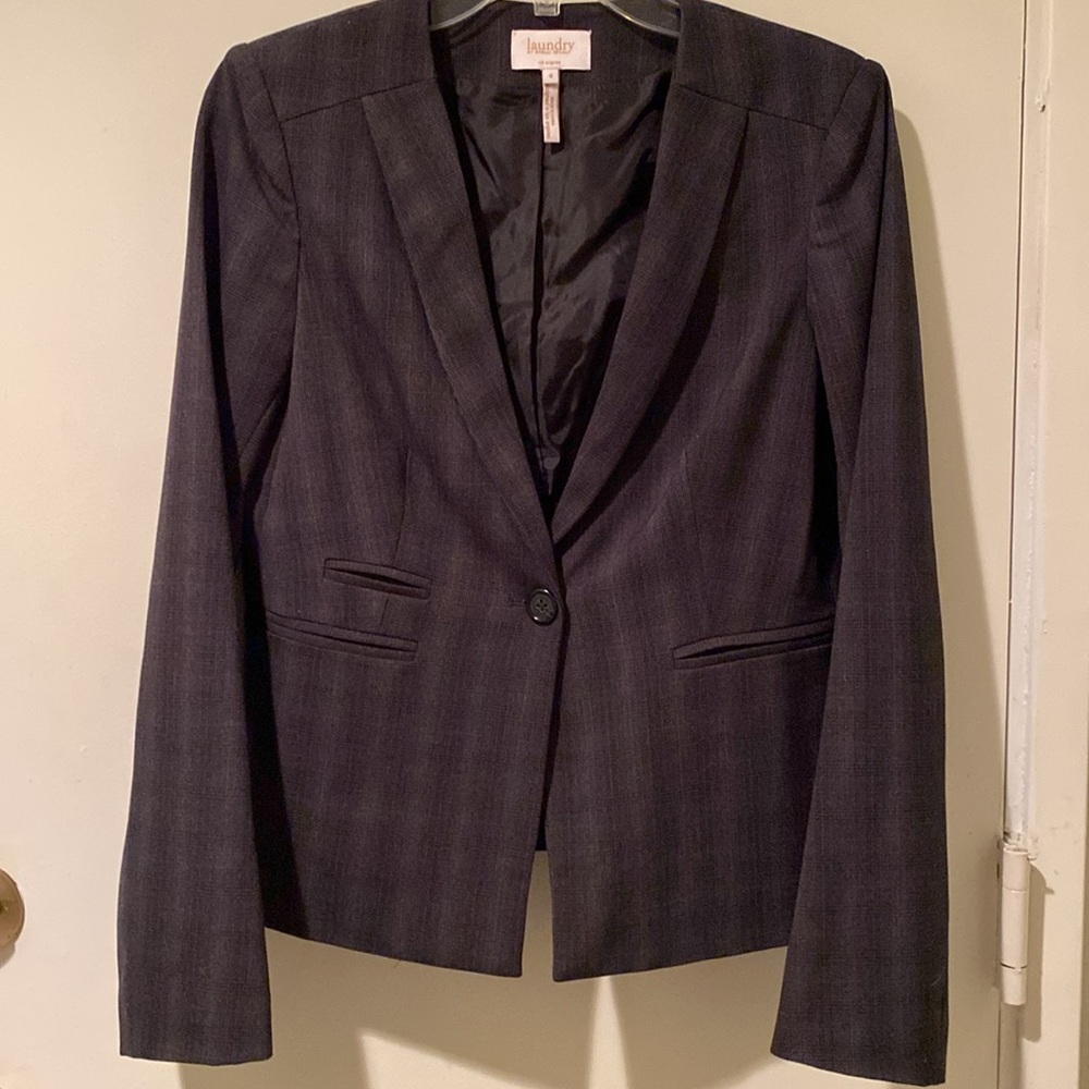 Laundry by Shelli Segal Patterned Blazer, Size 8